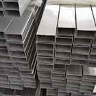 201 304 316 430 Stainless Steel Seamless Pipe 100mm Box Section